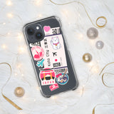 Funda para iPhone 15, 14, 13, 12, 11 Pro Max Plus Mini, regalo de recuerdo de viaje, ciudad de Koto, Tokio, Japón, bandera japonesa