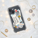 Puerto Iguazú Misiones Argentina Argentinian Flag iPhone Case 15 14 13 12 11 Pro Max Plus Mini Travel Souvenir Personalized Custom City Name