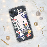 Funda para iPhone 15, 14, 13, 12 y 11 Pro Max Plus Mini con bandera de Rumanía, ideas de regalo, mapa del país, horizonte, regalo para ella y él, recuerdo de viaje