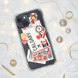 Calgary Alberta Kanada Kanadische Flagge iPhone Hülle 15 14 13 12 11 Pro Max Plus Mini Geschenkideen Landkarte Skyline Geschenk Reise Souvenir