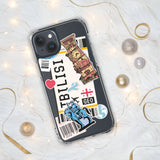 Funda para iPhone 15, 14, 13, 12, 11 Pro Max Plus Mini con bandera de Georgia de Tbilisi, regalo de viaje personalizado, nombre de ciudad personalizado