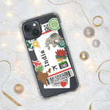 Funda para iPhone 15, 14, 13, 12, 11 Pro Max Plus Mini con bandera de la India, regalo de viaje, recuerdo