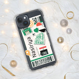 Nasiriyah Iraq Iraqi Flag iPhone Case 15 14 13 12 11 Pro Max Plus Mini Gift Travel Souvenir Personalized Custom City Name