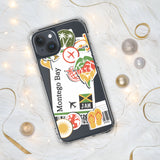 Montego Bay Jamaica Jamaican Flag iPhone Case 15 14 13 12 11 Pro Max Plus Mini Gift Travel Souvenir