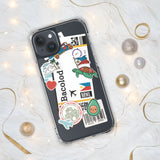 Bacolod Philippines Filipino Flag iPhone Case 15 14 13 12 11 Pro Max Plus Mini Travel Souvenir Personalized Custom City Name