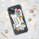 Puerto Iguazú Misiones Argentina Argentinian Flag iPhone Case 15 14 13 12 11 Pro Max Plus Mini Travel Souvenir Personalized Custom City Name