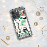 Nasiriyah Iraq Iraqi Flag iPhone Case 15 14 13 12 11 Pro Max Plus Mini Gift Travel Souvenir Personalized Custom City Name