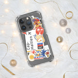 Cap-Haitien Haiti Haitian Flag iPhone Case 15 14 13 12 11 Pro Max Plus Mini Gift Travel Souvenir Personalized Custom City Name