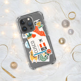 Cusco Peru Peruvian Flag iPhone Case 15 14 13 12 11 Pro Max Plus Mini Travel Souvenir Personalized Custom City Name