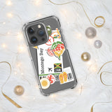 Montego Bay Jamaica Jamaican Flag iPhone Case 15 14 13 12 11 Pro Max Plus Mini Travel Souvenir Personalized Custom City Name