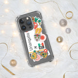 Uriangato Guanajuato Mexico Mexican Flag iPhone Case 15 14 13 12 11 Pro Max Plus Mini Travel Souvenir Personalized Custom City Name