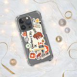 Québec City Quebec Canada Canadian Flag iPhone Case 15 14 13 12 11 Pro Max Plus Mini Travel Souvenir Personalized Custom City Name