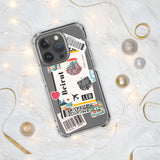 Beirut Lebanon Lebanese Flag iPhone Case 15 14 13 12 11 Pro Max Plus Mini Gift Travel Souvenir Personalized Custom City Name