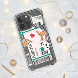 Algerien Algerische Flagge iPhone Hülle 15 14 13 12 11 Pro Max Plus Mini Geschenkideen Landkarte Skyline Geschenk für Sie Ihn Ideen Reise Souvenir