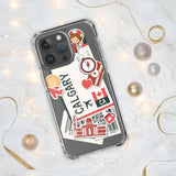Calgary Alberta Kanada Kanadische Flagge iPhone Hülle 15 14 13 12 11 Pro Max Plus Mini Geschenkideen Landkarte Skyline Geschenk Reise Souvenir