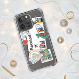 Bacolod Philippines Filipino Flag iPhone Case 15 14 13 12 11 Pro Max Plus Mini Travel Souvenir Personalized Custom City Name