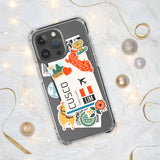 Cusco Peru Peruvian Flag iPhone Case 15 14 13 12 11 Pro Max Plus Mini Travel Souvenir Personalized Custom City Name