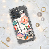 Riviera Maya Quintana Roo Mexico Mexican Flag iPhone Case 15 14 13 12 11 Pro Max Plus Mini Travel Souvenir Personalized Custom City Name