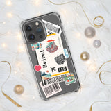 Beirut Lebanon Lebanese Flag iPhone Case 15 14 13 12 11 Pro Max Plus Mini Gift Travel Souvenir Personalized Custom City Name