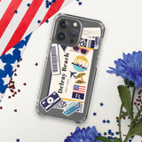 Delray Beach Florida iPhone Case 15 14 13 12 11 Pro Max Plus Mini Travel Souvenir Tourist Beach Lover Food Destination Pride Patriot Gifts