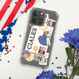 Ciales Puerto Rico Puerto Rican Flag iPhone Case 15 14 13 12 11 Pro Max Plus Mini Gift Travel Souvenir Personalized Custom City Name