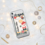 Oakville Ontario Canada Canadian Flag iPhone Case 15 14 13 12 11 Pro Max Plus Mini Travel Souvenir Personalized Custom City Name