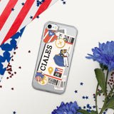 Ciales Puerto Rico Puerto Rican Flag iPhone Case 15 14 13 12 11 Pro Max Plus Mini Gift Travel Souvenir Personalized Custom City Name