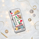 Funda para iPhone 15, 14, 13, 12, 11 Pro Max Plus Mini, con bandera italiana de Florencia, regalo de viaje, recuerdo personalizado con nombre de ciudad