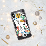 Cozumel Mexico Mexican Flag iPhone Case 15 14 13 12 11 Pro Max Plus Mini Gift Travel Souvenir Personalized Custom City Name