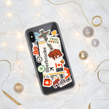 Sherbrooke Quebec Canada Canadian Flag iPhone Case 15 14 13 12 11 Pro Max Plus Mini Gift Travel Souvenir