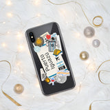 Puerto Iguazú Misiones Argentina Argentinian Flag iPhone Case 15 14 13 12 11 Pro Max Plus Mini Travel Souvenir Personalized Custom City Name