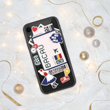 Funda para iPhone 15, 14, 13, 12 y 11 Pro Max Plus Mini con bandera de Rumanía, ideas de regalo, mapa del país, horizonte, regalo para ella y él, recuerdo de viaje