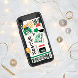 Nasiriyah Iraq Iraqi Flag iPhone Case 15 14 13 12 11 Pro Max Plus Mini Gift Travel Souvenir Personalized Custom City Name