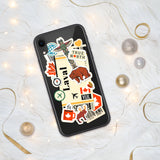 Laval Quebec Canada Canadian Flag iPhone Case 15 14 13 12 11 Pro Max Plus Mini Travel Souvenir Personalized Custom City Name