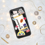 Brisbane Australia Australian Flag iPhone Case 15 14 13 12 11 Pro Max Plus Mini Travel Souvenir Tourist Beach Lover Food Pride Gifts