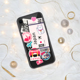 Japan Japanese Flag iPhone Case 15 14 13 12 11 Pro Max Plus Mini Travel Souvenir Tourist Beach Lover Food Destination Pride Patriot Gifts