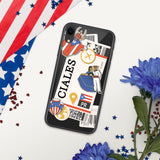 Ciales Puerto Rico Puerto Rican Flag iPhone Case 15 14 13 12 11 Pro Max Plus Mini Gift Travel Souvenir Personalized Custom City Name