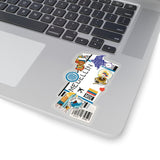 Medellin Colombia Colombian Flag  Sticker Travel Souvenir Tourist Beach Lover Food Destination Patriot Gifts