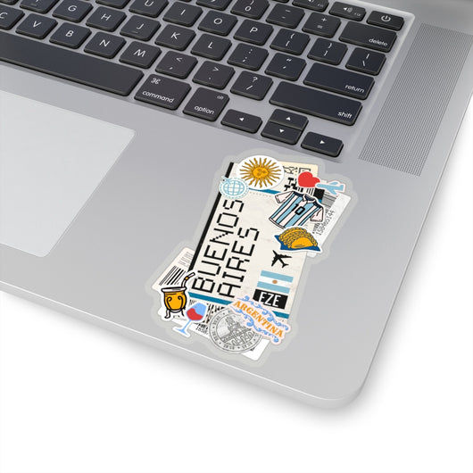 Buenos Aires Argentina Argentinian City art Sticker Stickers Vinyl Computer Transparent stickers Cool Macbook Travel sticker Gift Ideas