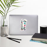 Seattle Washington DC US City art Sticker Stickers Vinyl Computer Transparent stickers Cool Macbook Travel sticker Gift Ideas