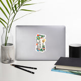 Rio de Janeiro Sticker Brasil Stickers Brazil Brazilian Flag Travel Sticker Laptop Decal  Vacation Souvenir Adventure Tiny Mini Stickers