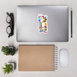 Shanghai China City art Sticker Stickers Vinyl Computer Transparent stickers Cool Macbook Travel sticker Gift Ideas