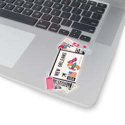 New Orleans Sticker Louisiana Stickers US Flag Travel Sticker Laptop Decal  Vacation Souvenir Adventure Tiny Mini Stickers