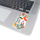 Lima Sticker Peru Stickers Peruvian Flag Travel Sticker Laptop Decal Car Suitcase Stickers Vacation Souvenir Adventure Tiny Mini Stickers