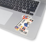 San Juan Puerto Rico City art Sticker Stickers Vinyl Computer Transparent stickers Cool Macbook Travel sticker Gift Ideas