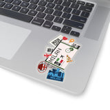 Milan Sticker Italy Sticker Italian Flag Milano Italia Stickers Travel Sticker Laptop Decal Vacation Souvenir Adventure Tiny Mini Stickers