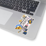 Cairo Sticker Egypt Stickers Egyptian Flag Travel Sticker Laptop Decal Vacation Souvenir Adventure Tiny Mini Stickers
