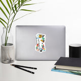 Cancun Sticker Mexico Stickers Mexican Flag Travel Sticker Laptop Decal Car Suitcase Stickers Vacation Souvenir Adventure Tiny Mini Stickers