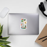 Rio de Janeiro Brazil  City art Sticker Stickers Vinyl Computer Transparent stickers Cool Macbook Travel sticker Gift Ideas