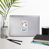 South Bend Indiana US State City art Sticker Stickers Vinyl Computer Transparent stickers Cool Macbook Travel sticker Gift Ideas